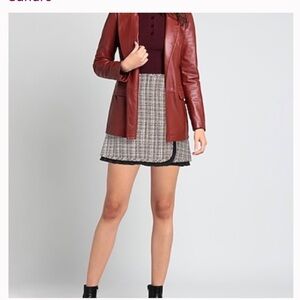 Sandro Paris Multicolor Tweed skirt